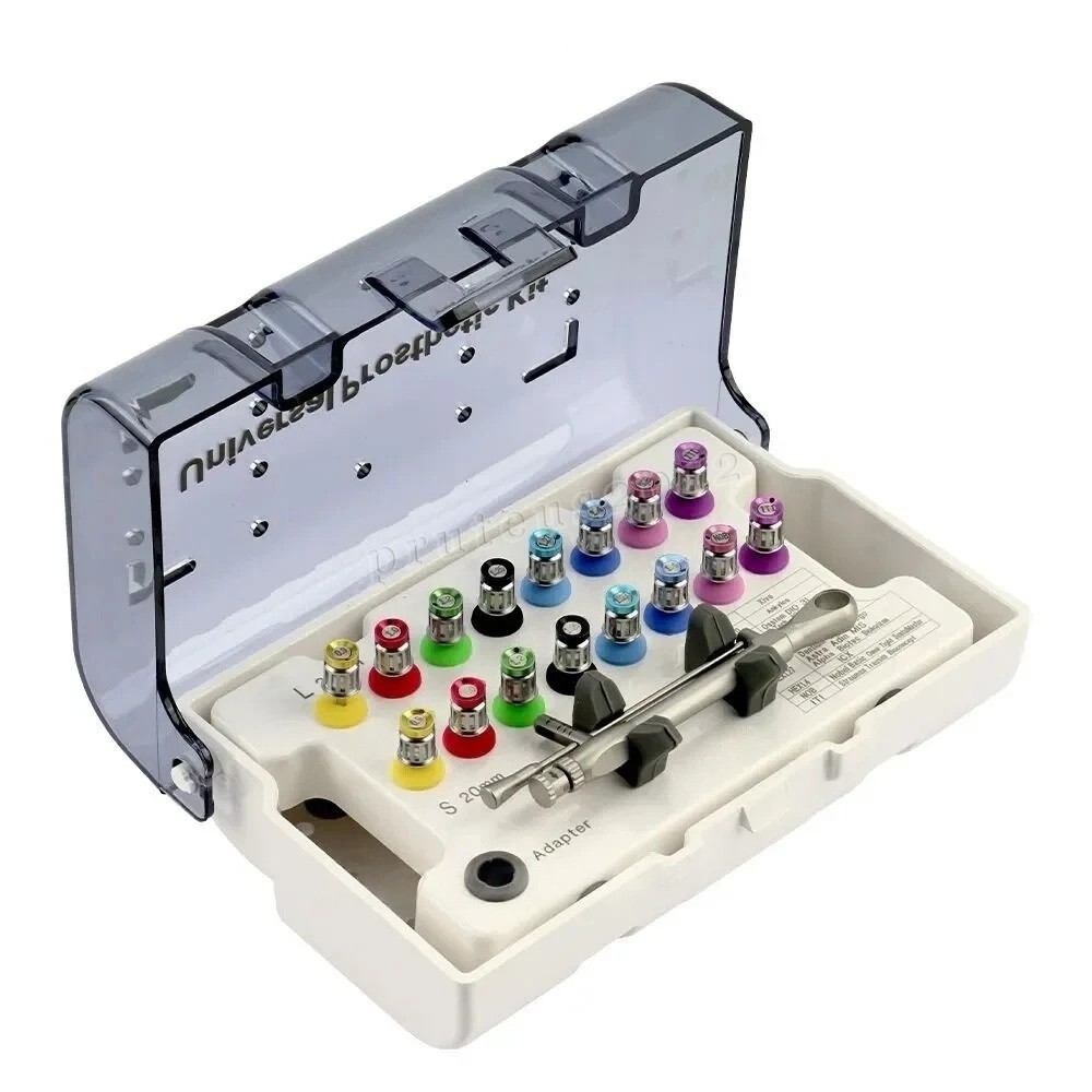 Dental Universal Implant Prosthetic Kit Torque Wrench Screw Drivers Remover