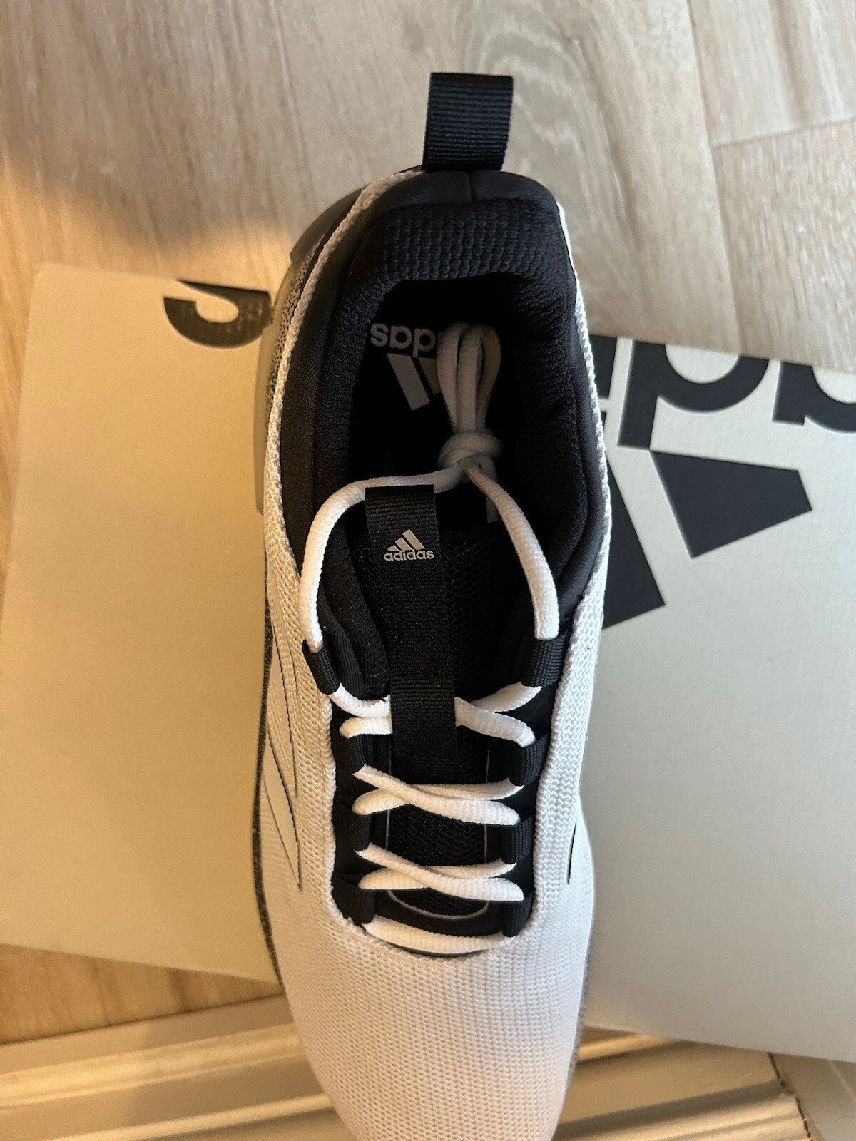 adidas racer TR 23 White Black Gray Gradient Mens Sneakers ID9060