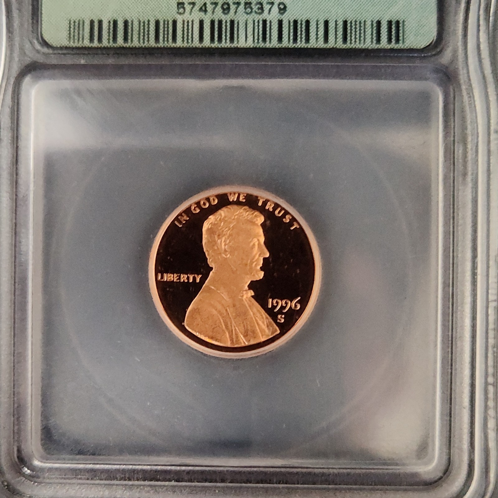 1996-S Lincoln Memorial Cent Prestige Set PR70 DCAM ICG