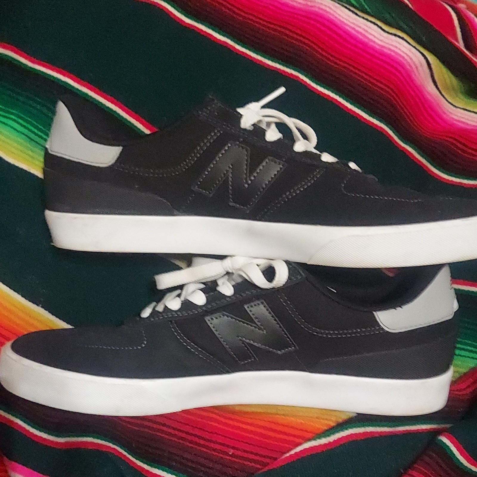 New Balance NM272 Skateboarding Shoes Black US Size 12 Medium. v. minimal wear