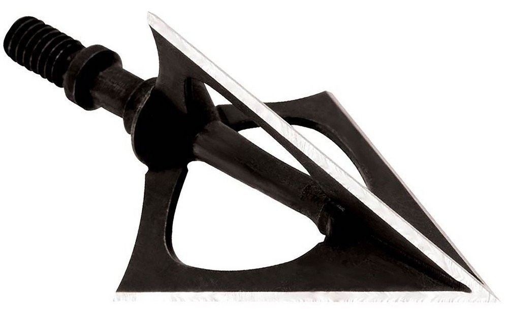 New Archery Products HellRazor Steel Fixed Broadhead Black - 60410