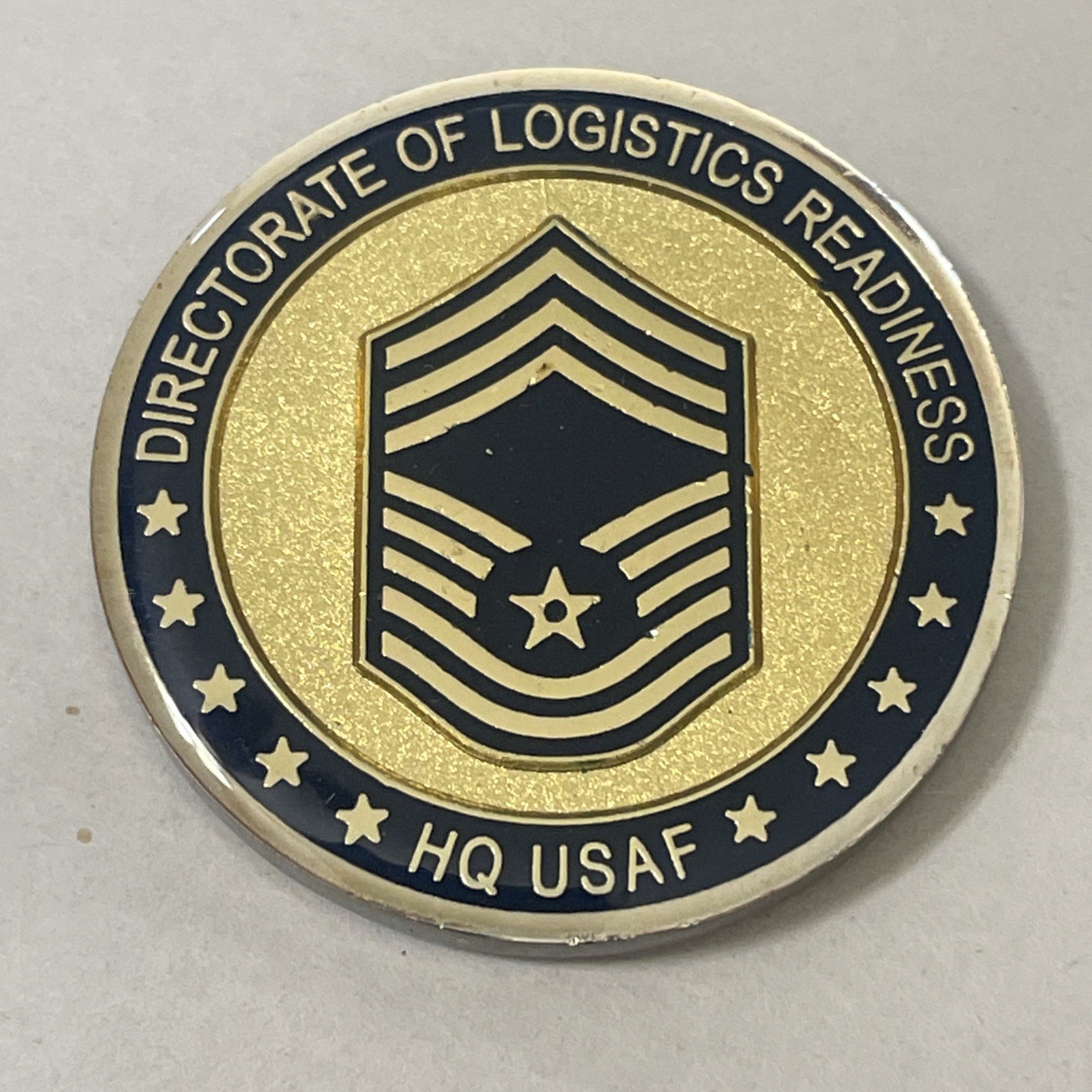 US Air Force Directorate Of Logistics Readiness  HQ USAF Challenge Coin