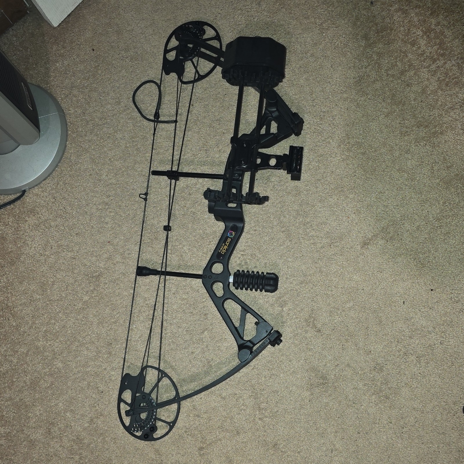 Sanlida Drsgon X7 Compound Bow Black Aluminum Right Hand
