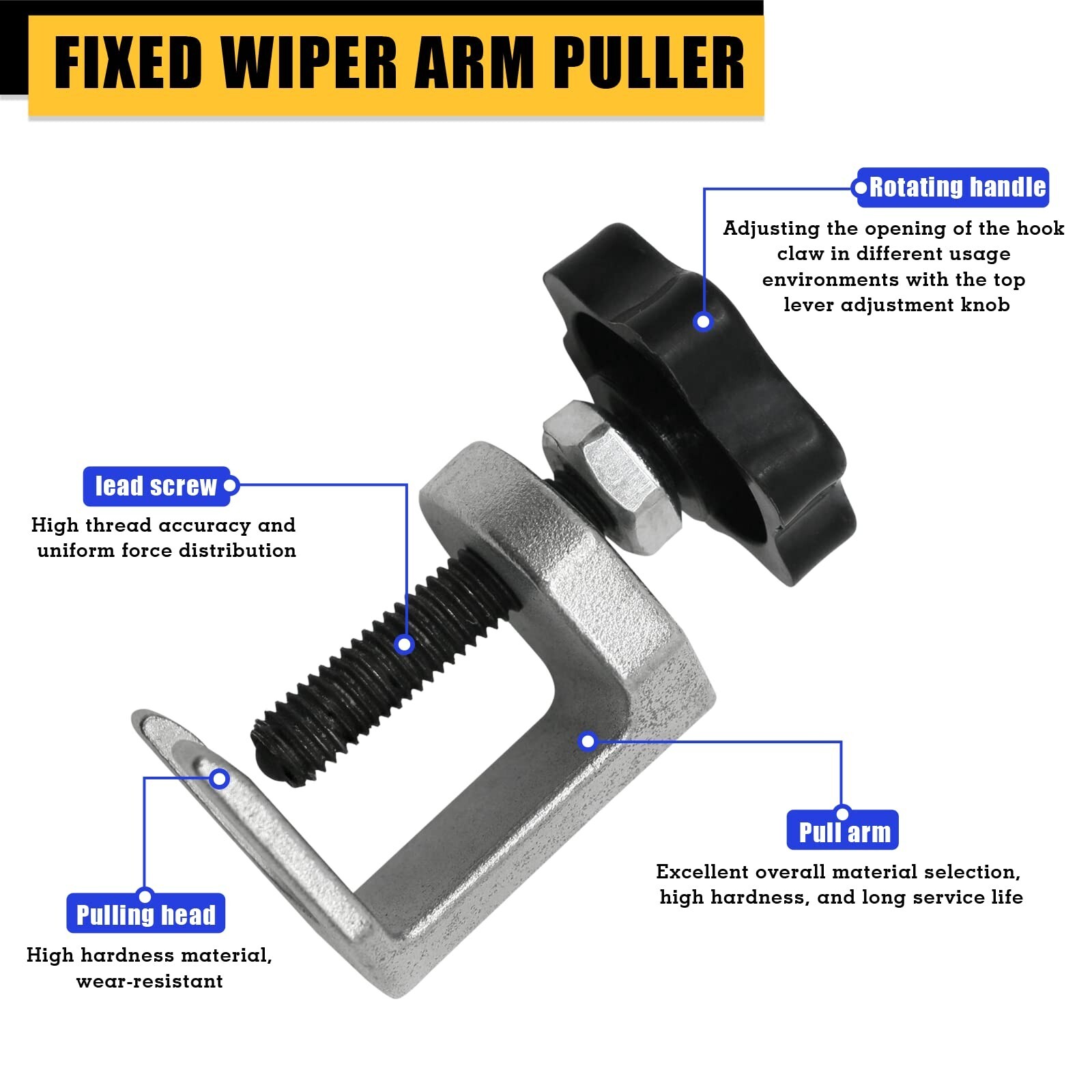 Auto Car Windscreen Windshield Wiper Blade Arm Puller Removal Remover Tool Kits