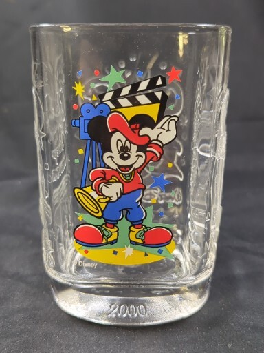 WALT DISNEY WORLD MICKEY MOUSE CELEBRATION 2000 ANIMAL KINGDOM / McDONALDS GLASS