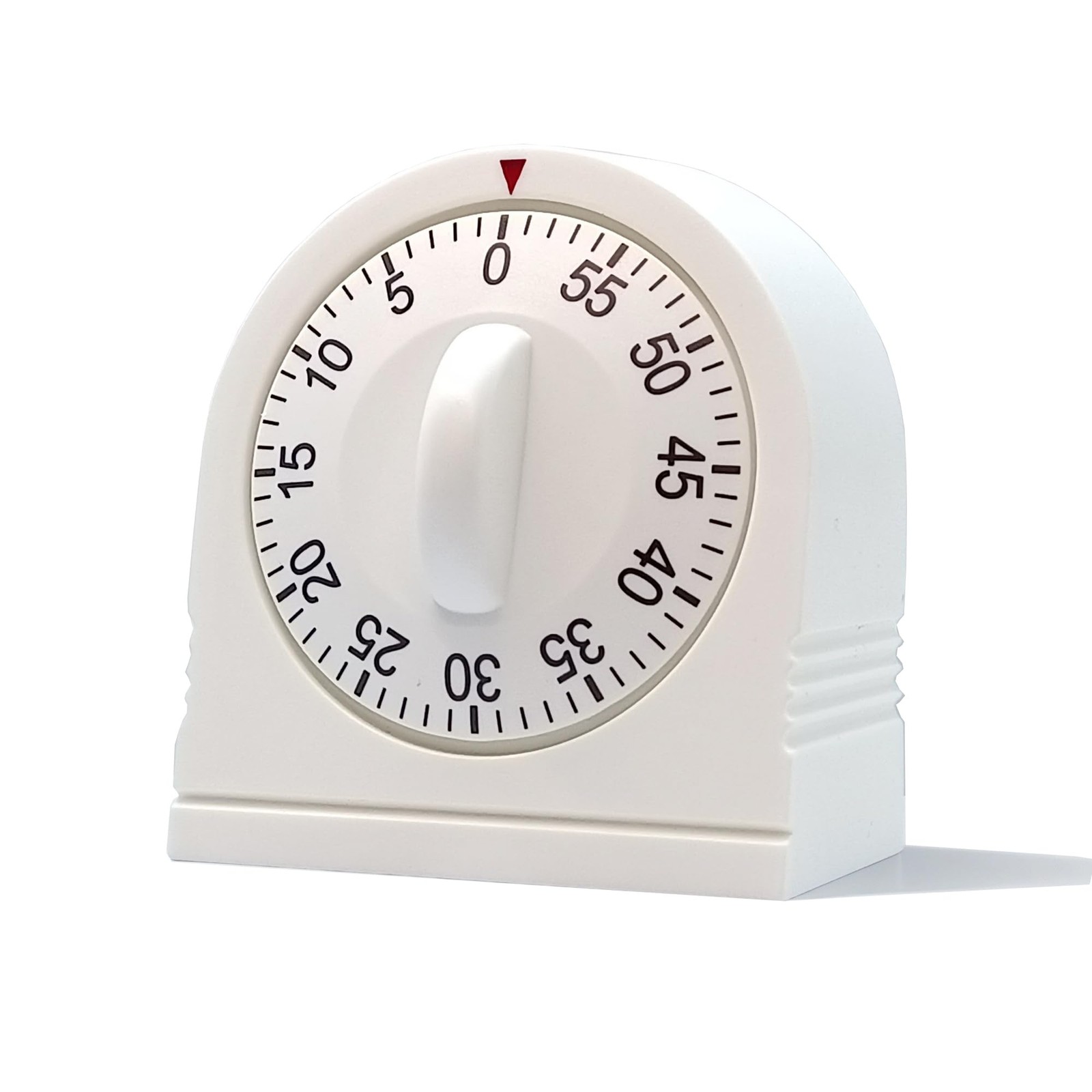 60 Minute Wind Up Timer, Visual Mechanical Timer with Loud Alarm, Manual Coun...