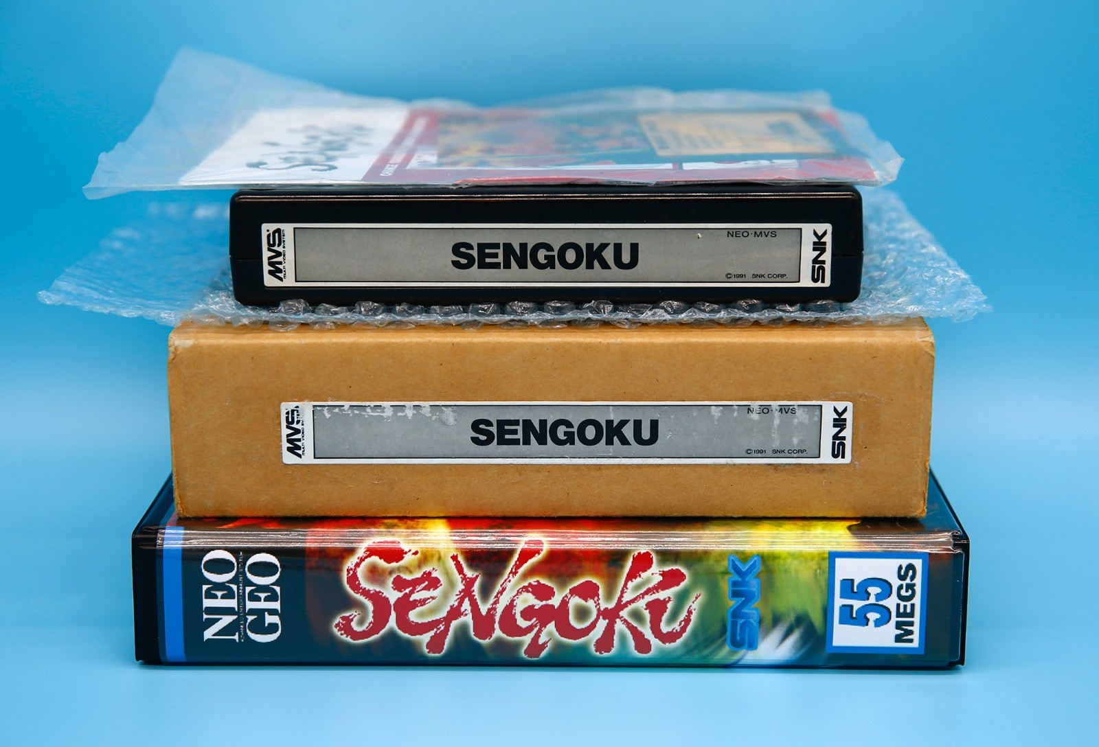 Sengoku US English MVS Kit • Neo Geo JAMMA Arcade System •  SNK Action Adventure