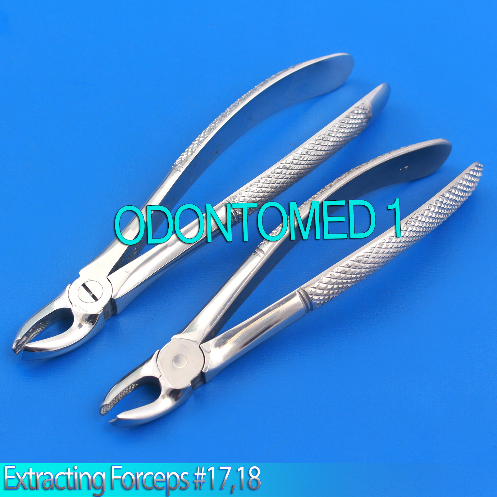 New Dental Instruments, Extraction Forceps Upper Molar Right And Left Fig17&18