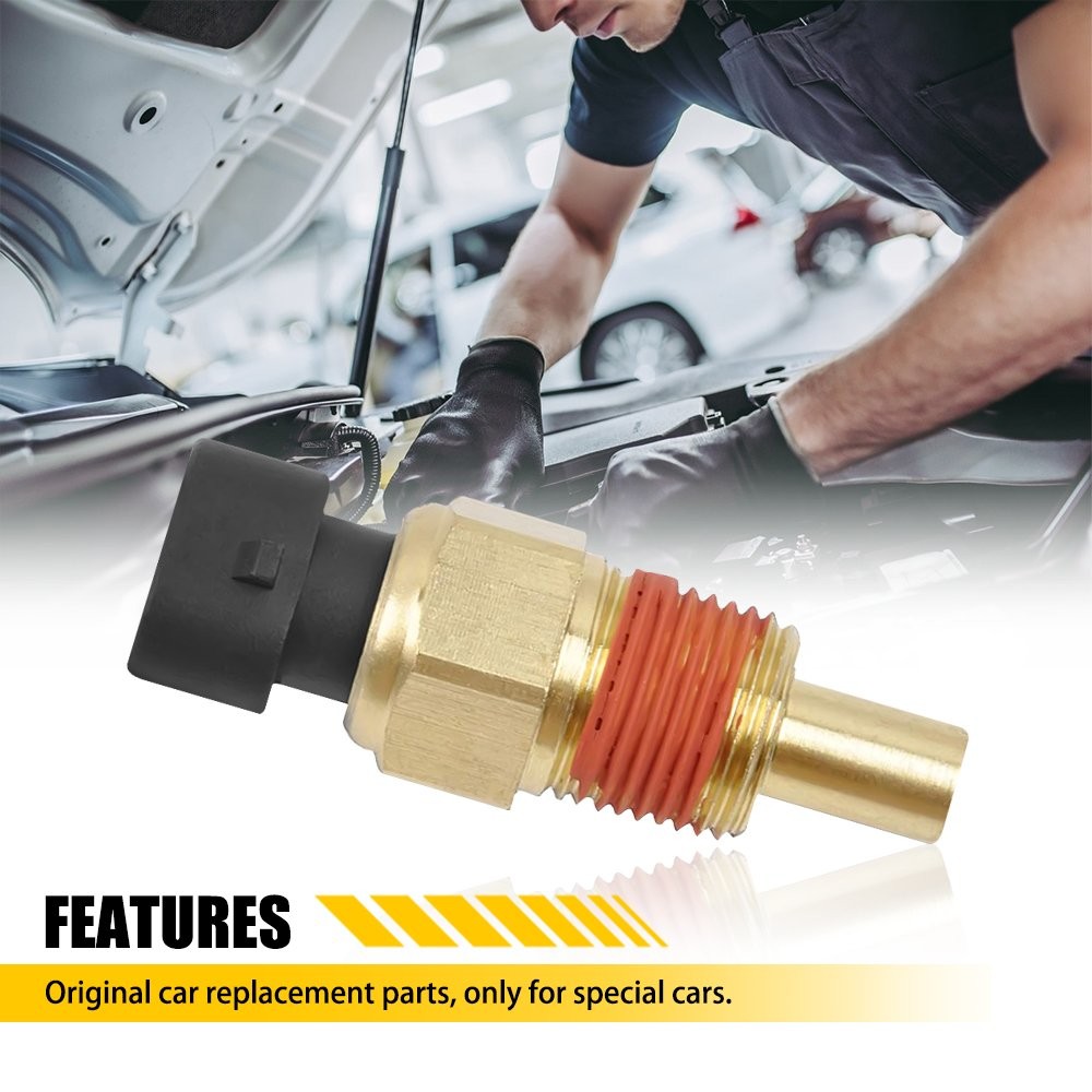 12146312 Engine Coolant Temperature Sensor Water Temp Sensor fit Chevy GMC Honda