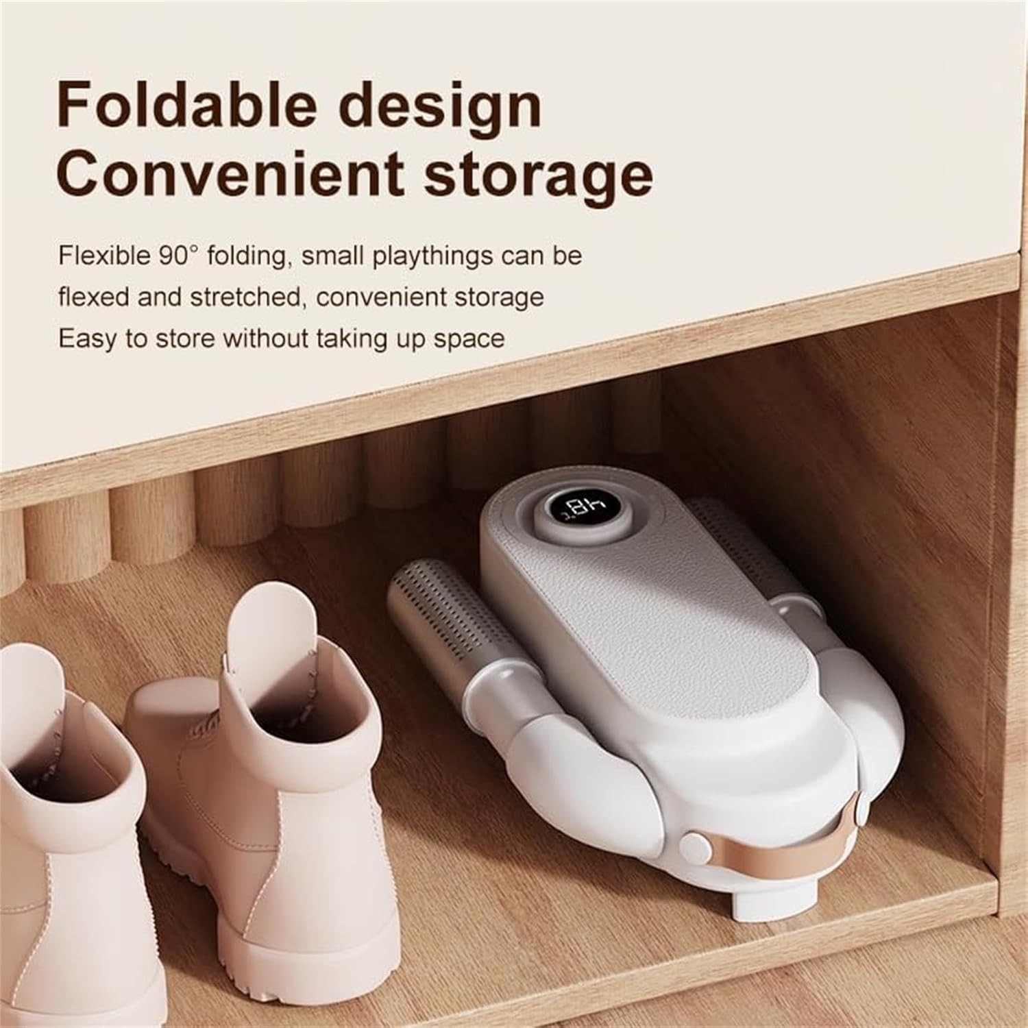 1 Pack Boot Dryer Shoe Dryer Glove Dryer Boot Warmer, Foldable and Lightweight