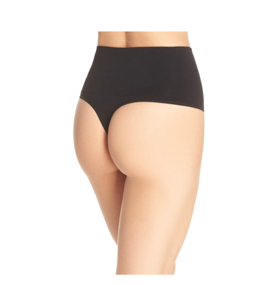 Halogen Slimming Seamless Thong Black Size Medium M $18