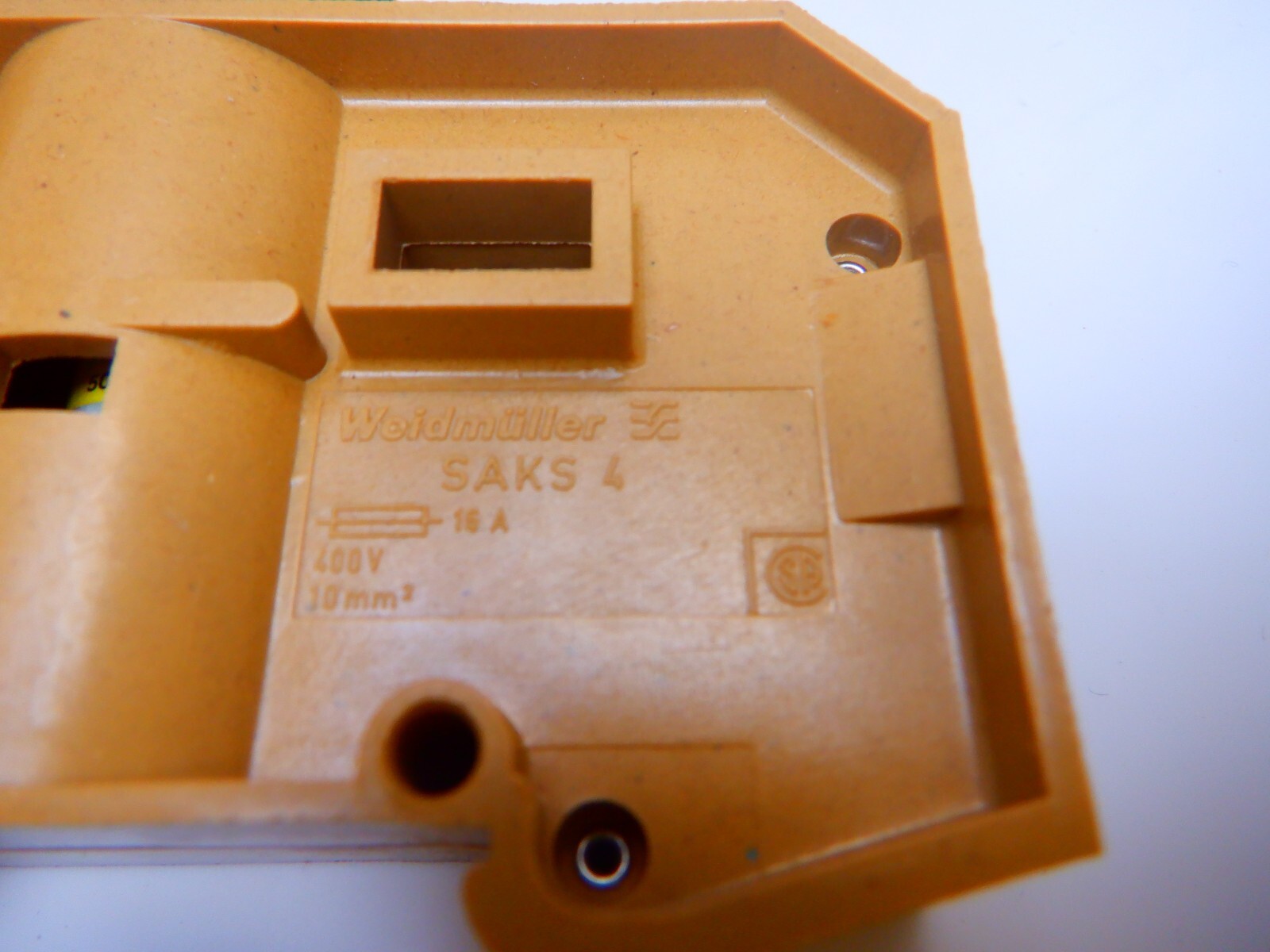 Weidmuller SAK4 Fuse Terminal Qty 3