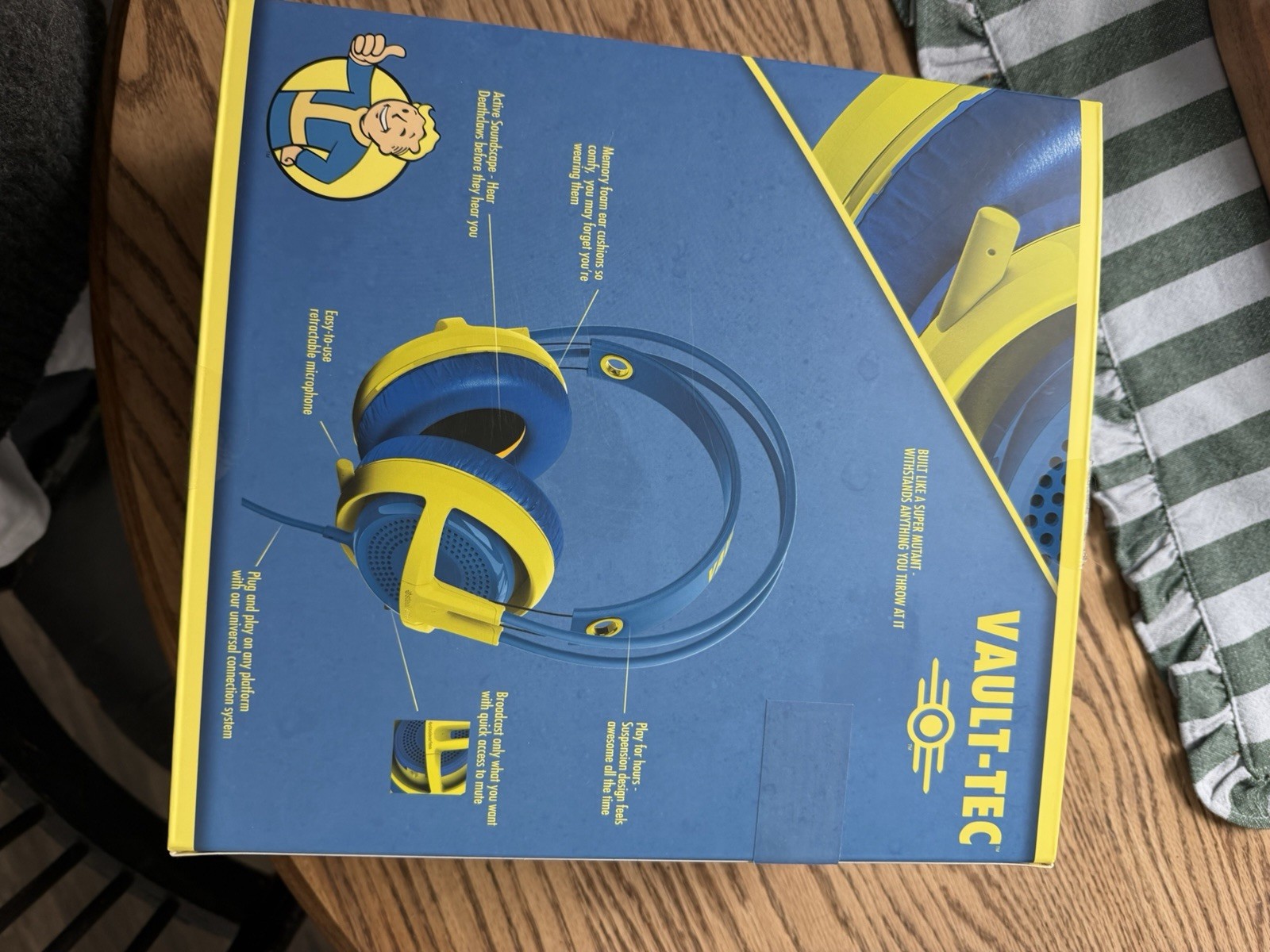 SteelSeries Siberia V3 Headset Fallout 4 Vault 111 Edition