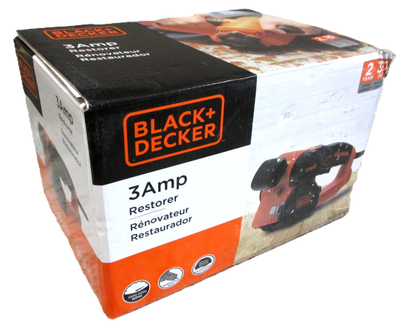 BLACK+DECKER BDJD2674 Multi Surface 3 Amp RESTORER Buff Grind Sand Polish *NEW!*
