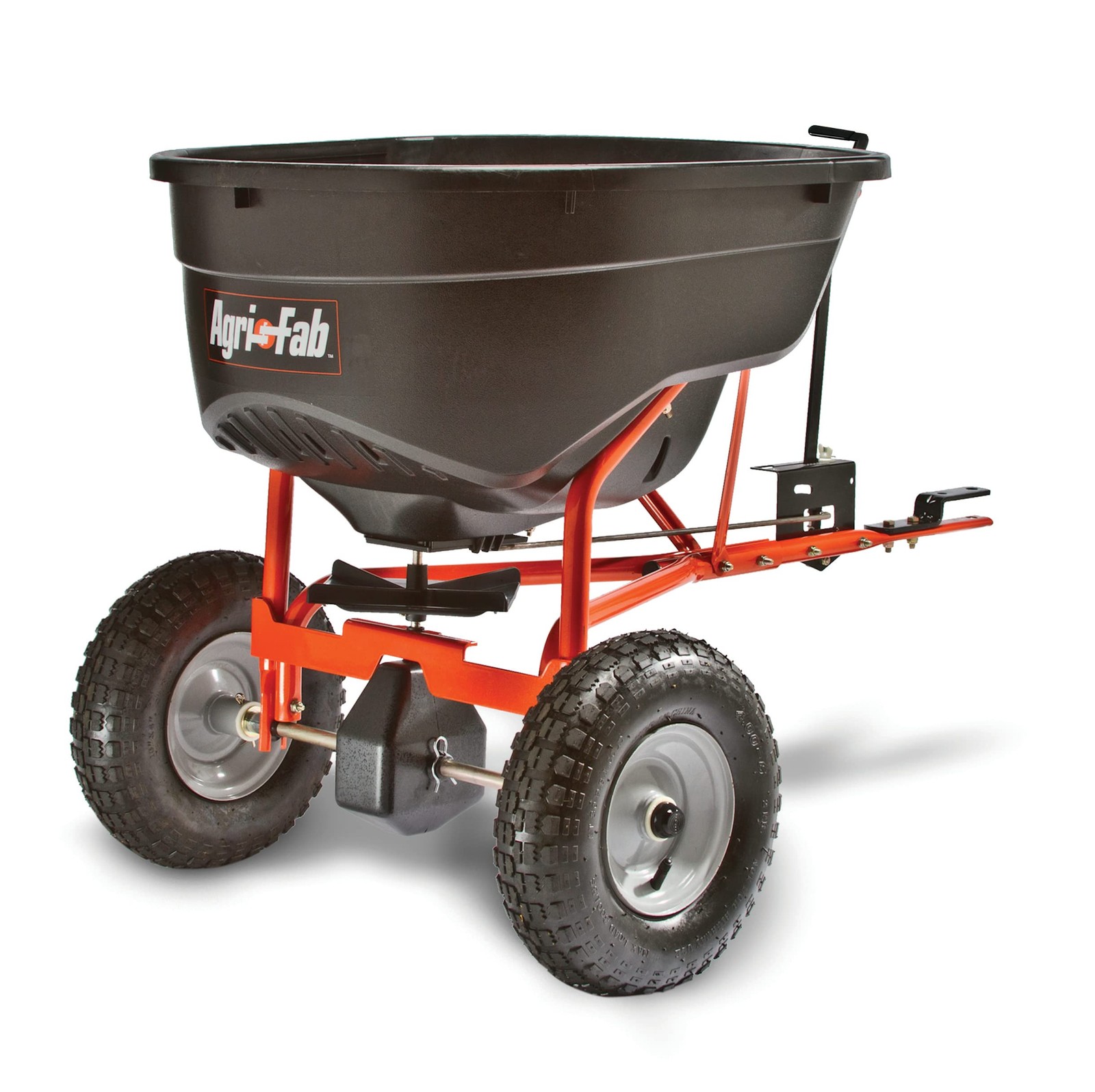 45-0463 130 lb. Tow-Behind Lawn & Garden Broadcast Spreader for Seed,Fertiliz...