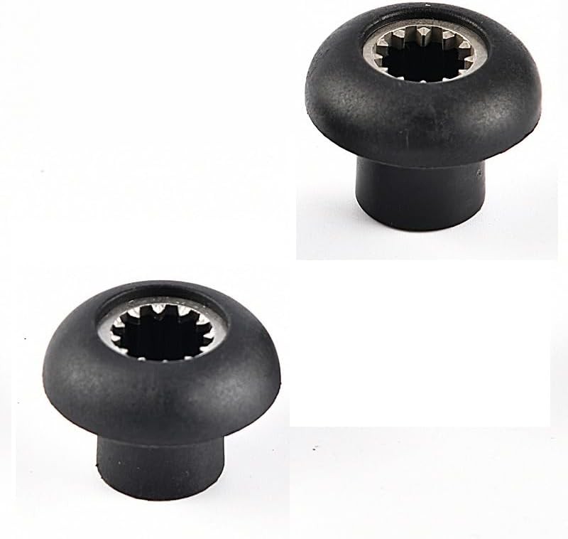 Blender Drive Socket Replacement Motor Gear 12 Tooth Mushroom Head 2 Pack