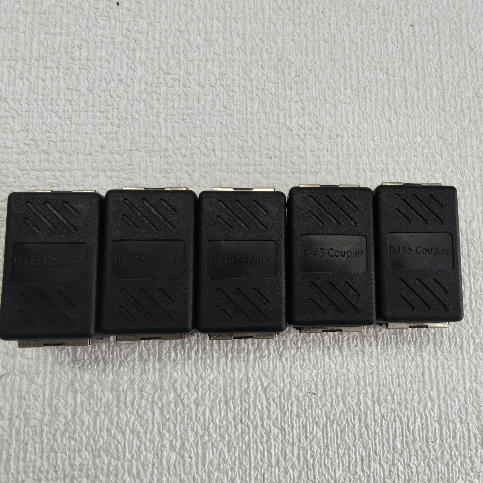 5pcs RJ45 Inline Coupler Cat7/Cat6 Ethernet Network Cable Extender Connector