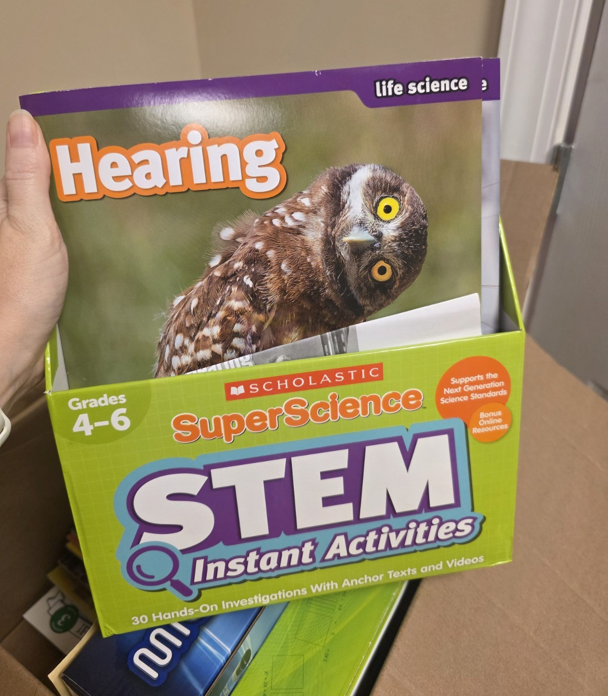 Scholastic SuperScience STEM Activities Grades 4-6. 15 Activities. Never Used.