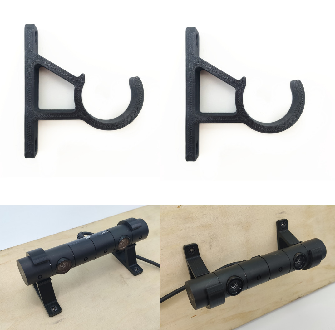 2pcs Bracket Wall Mounting Holder Support for PS4 for PSVR Camera