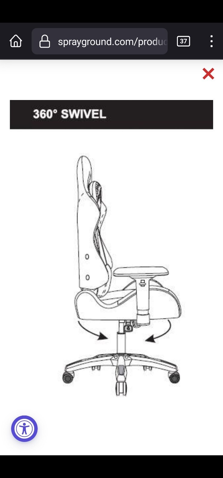 CHECK MONEY GAMING CHAIR - SUPER RARE *Sprayground *