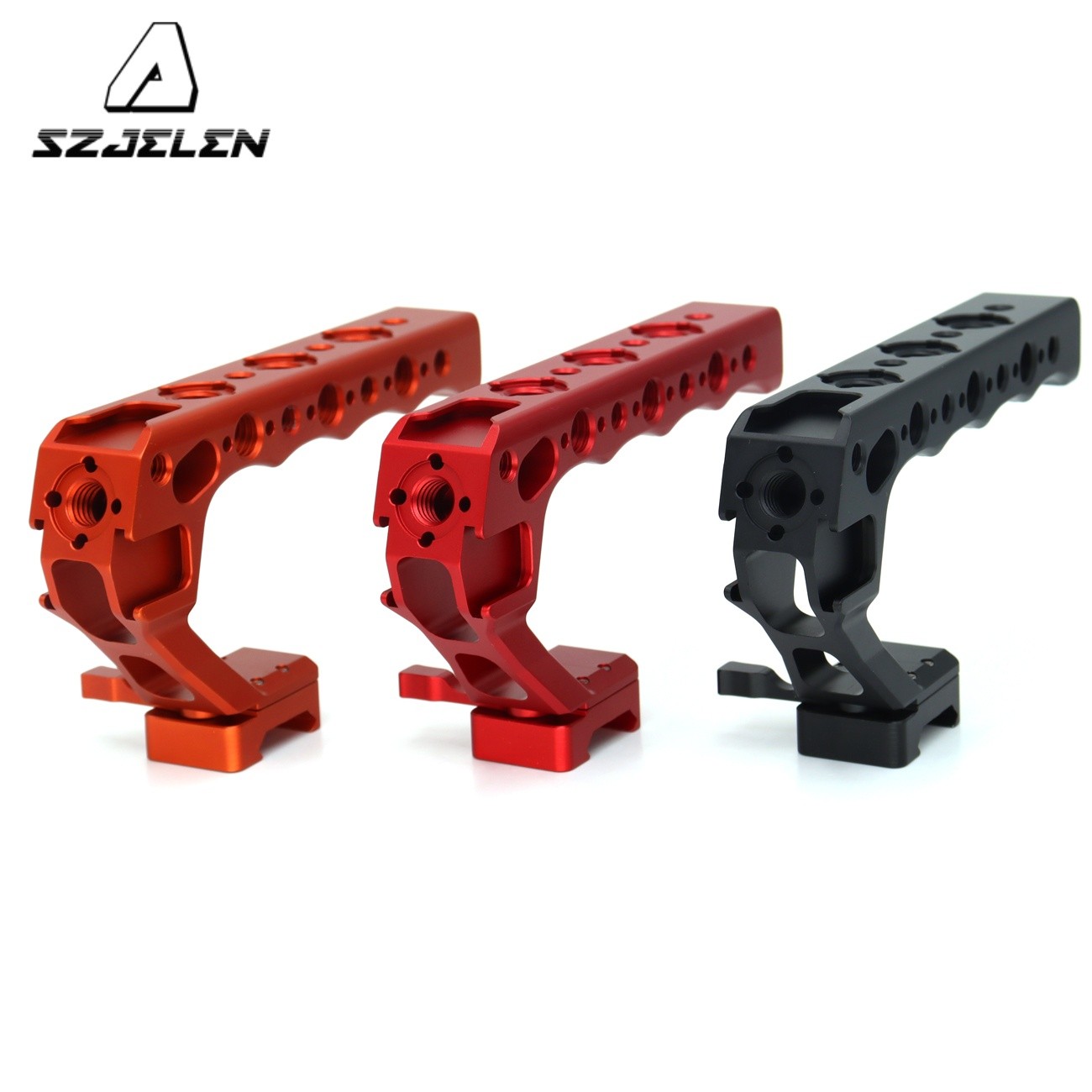 Camera Top Handle with Quick Release NATO Grip with NATO Rail for DSLR Camera
