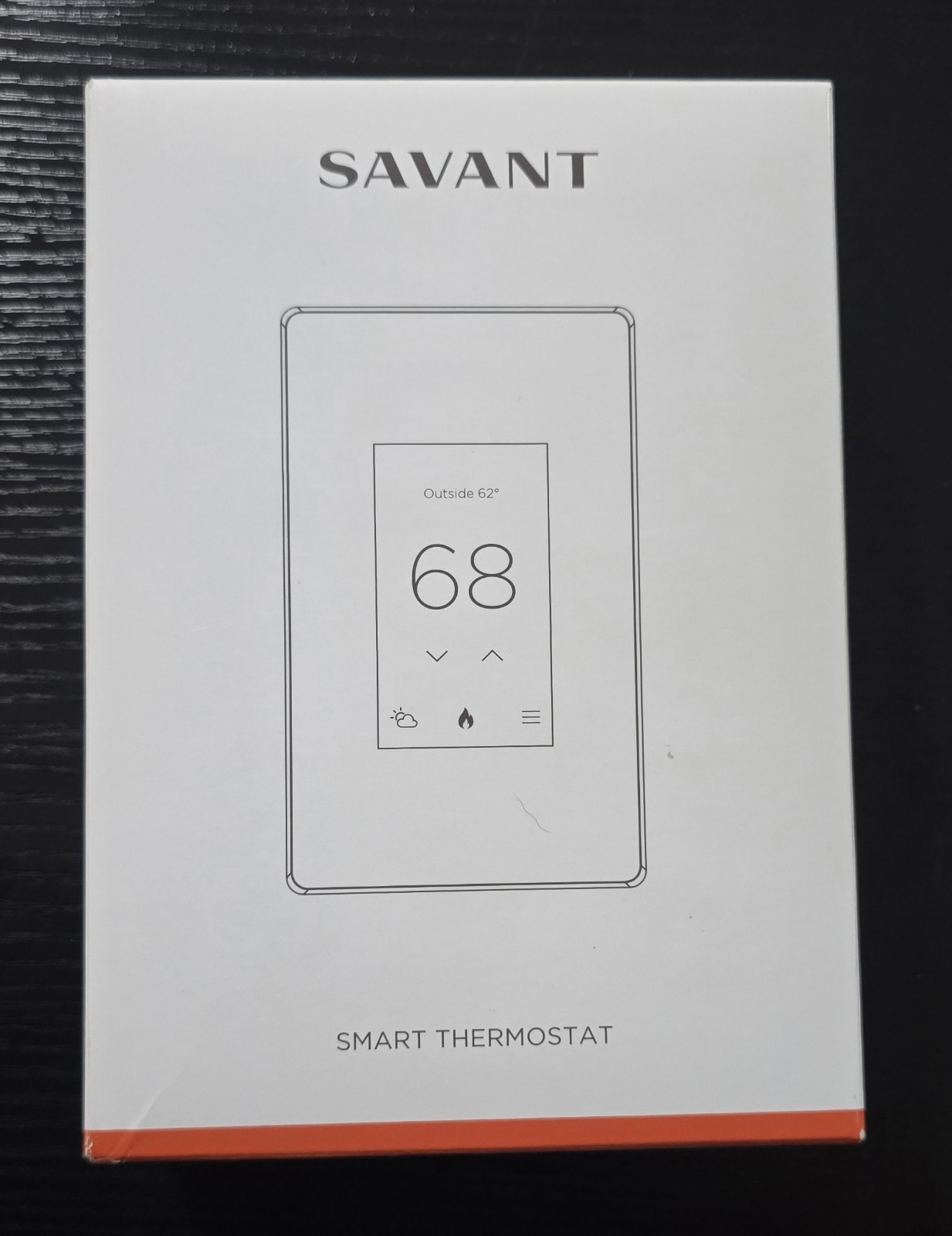 Savant Multistat Smart Thermostat Touchscreen Wi‑Fi White CLI-W220W-00