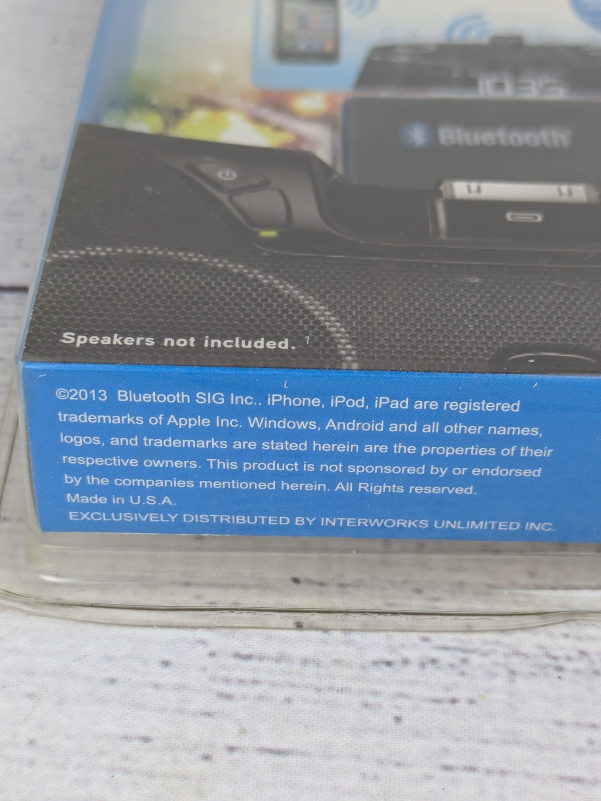 Bluetooth Wireless Music Receiver Dock New Imperfect Packaging