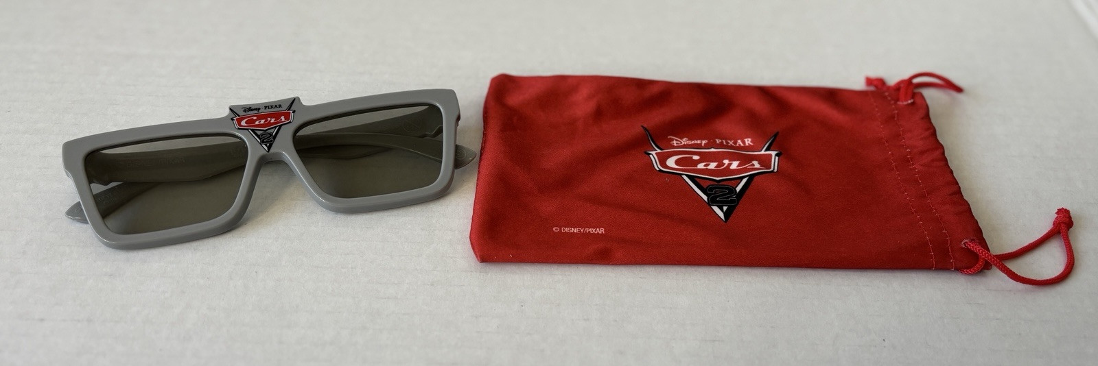 Cars 2 Themed RealD 3D Glasses - DISNEY PIXAR COLLECTIBLE - RARE!!