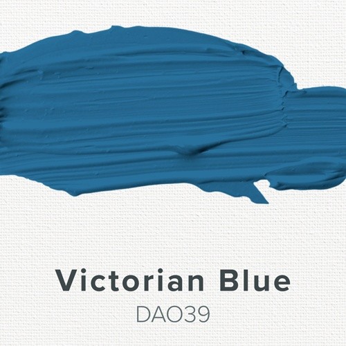 DecoArt Americana Acrylic Paint 2oz-Victorian Blue - Opaque