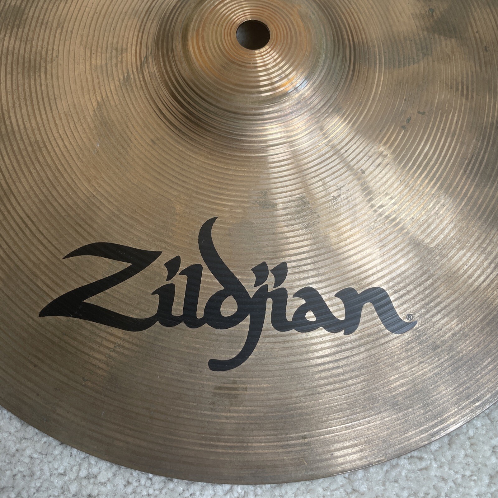 Zildjian 13” ZBT HiHat Cymbal bottom