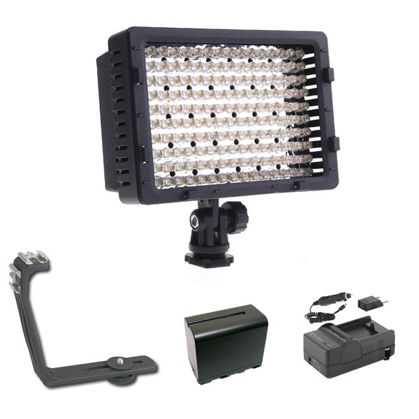 Pro 7D II XB-12 video light F970 for Canon EOS R 1D X 5D Mark IV 6D 80D 70D 60Da