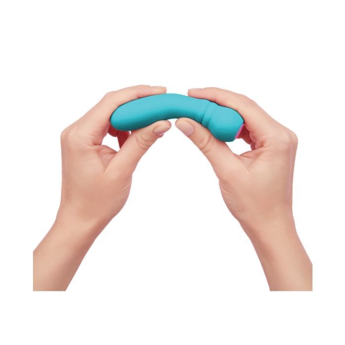 NEW FemmeFunn Ultra Bullet Massager Rechargeable Silicone Vibrator Turquoise