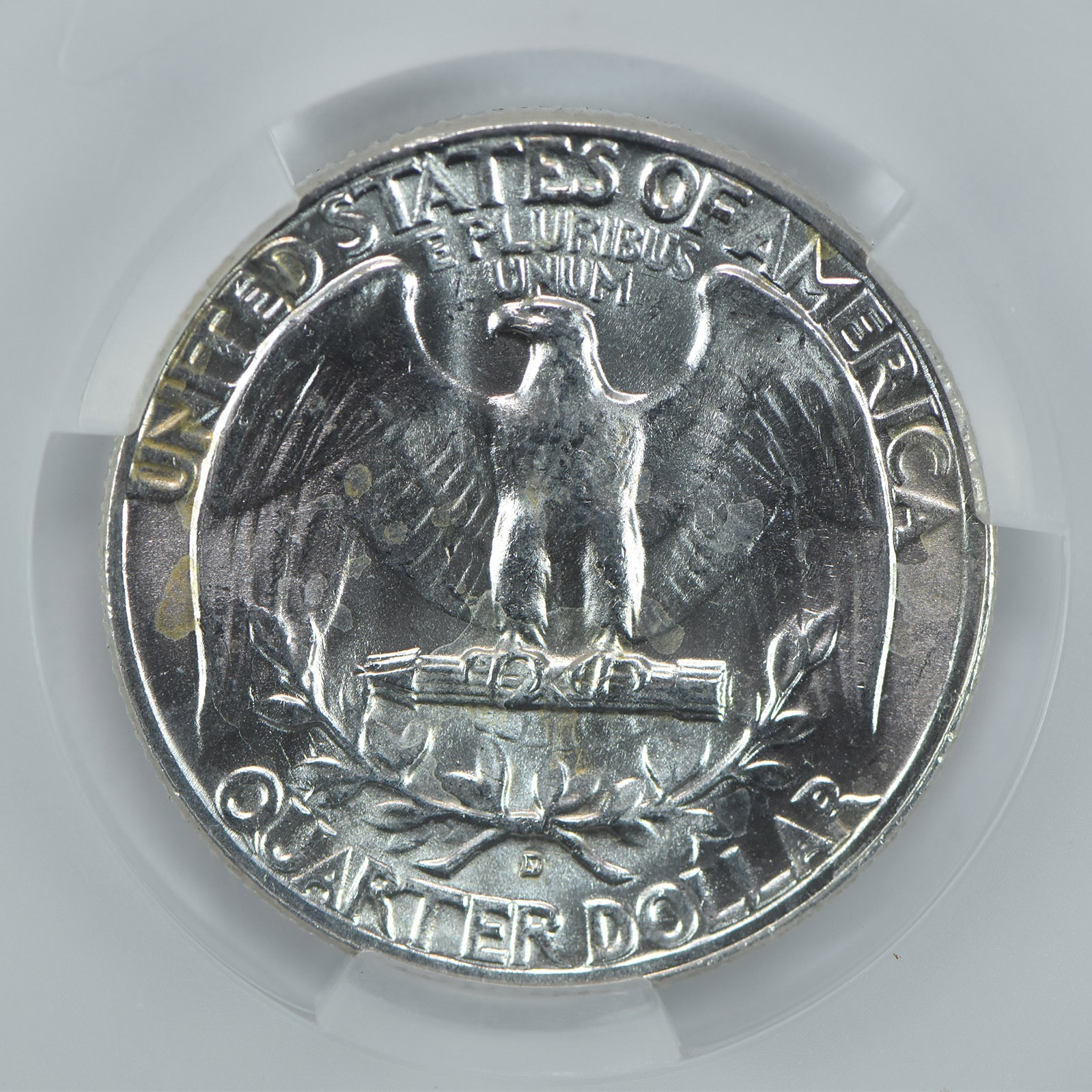 1960-D Washington Quarter MS65 CAC CACg