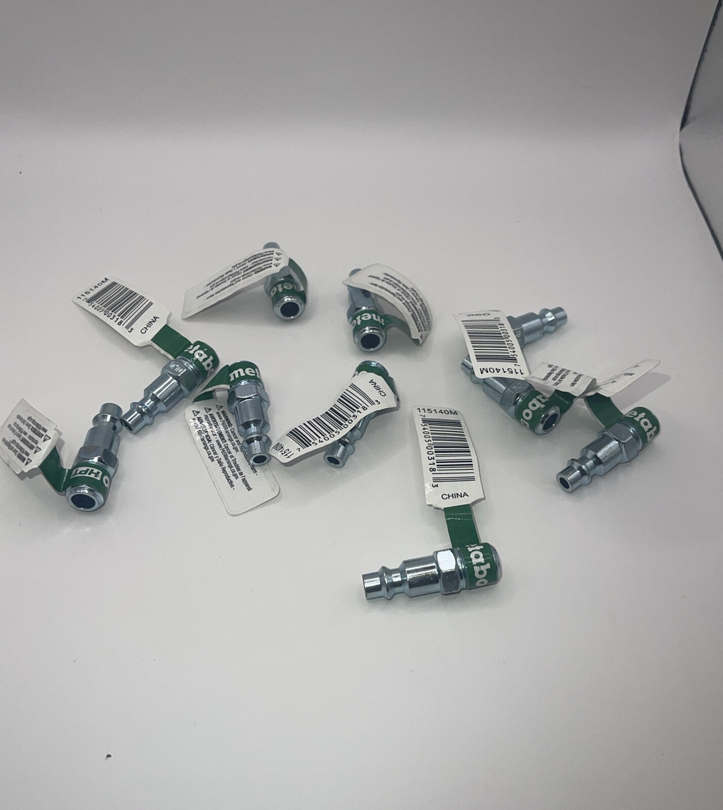 Metabo HPT Industrial Air Plug, 1/4 Inch Body Size, NPT Male Thread 115140M X 10