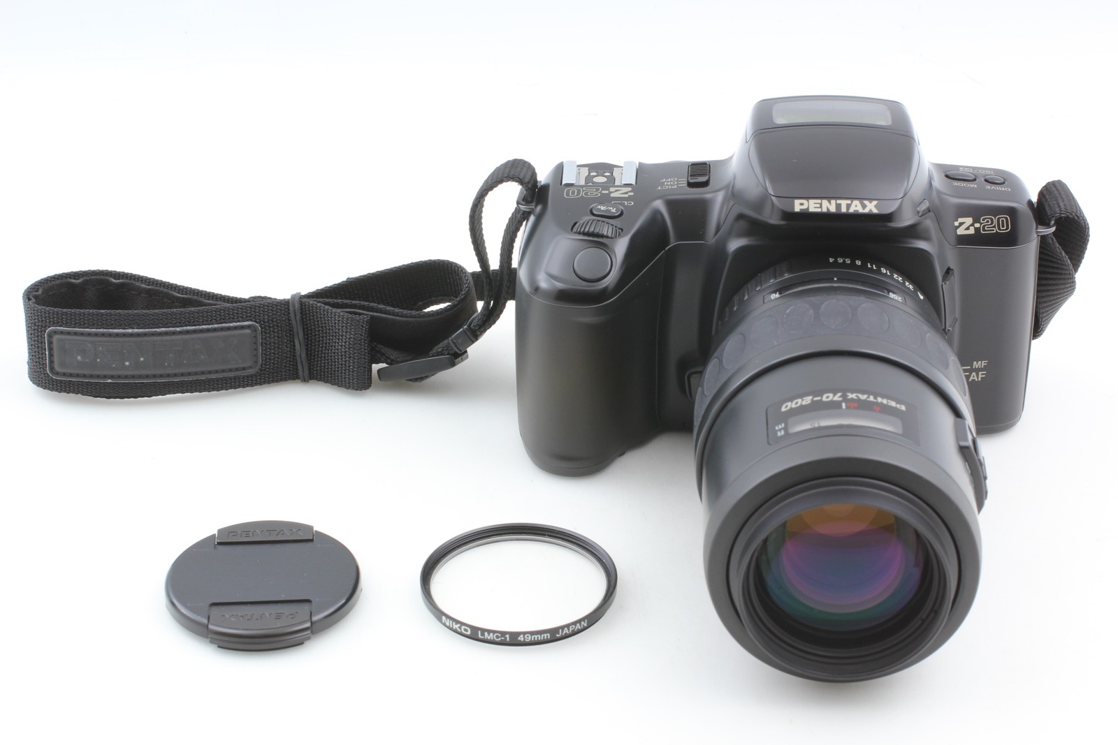 [Exc+5] Pentax Z-20 W/smc pentax-fa 70-200mm f/4-5.6 zoom lens From JAPAN