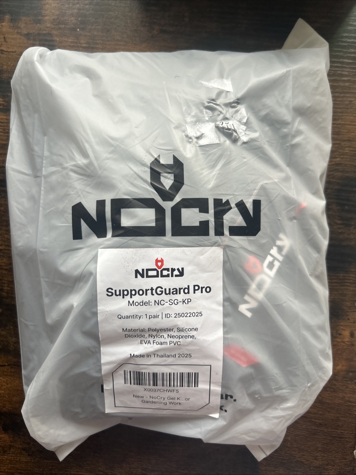 NoCry Professional Work Knee Pads for Construction w/Ankle Support ~ NC-SG-KP