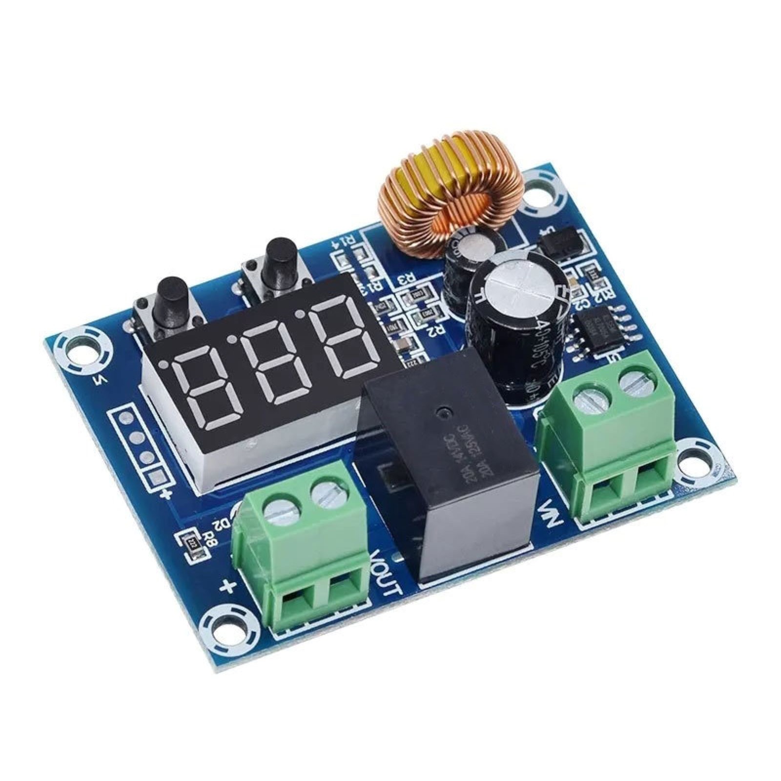 2* DC12V-36V Battery Low Voltage Cut Off On Switch Controller Protection Module