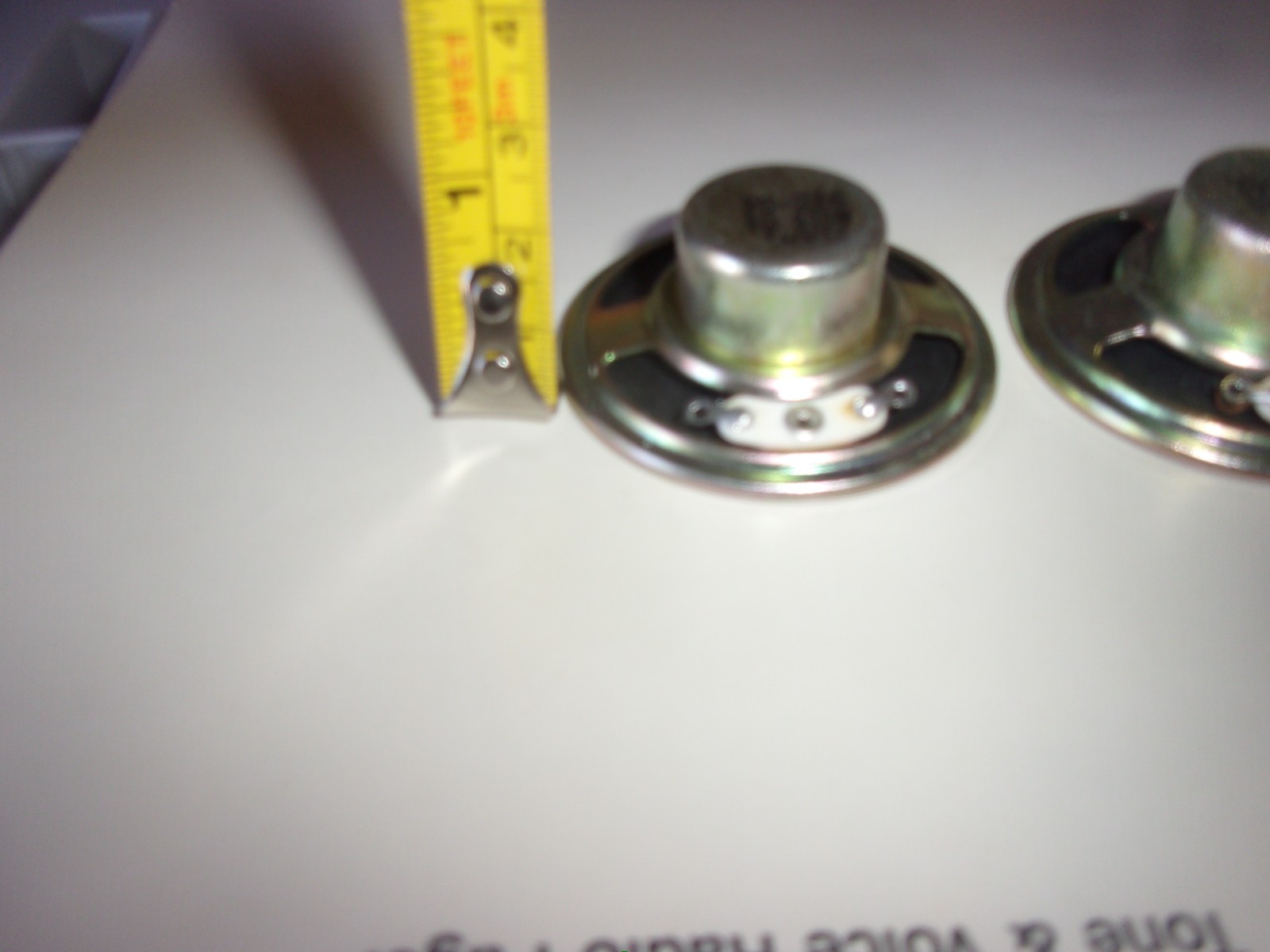 2 Pcs 2-inch Diameter 0.25 Watt, 8 ohms Round Speaker