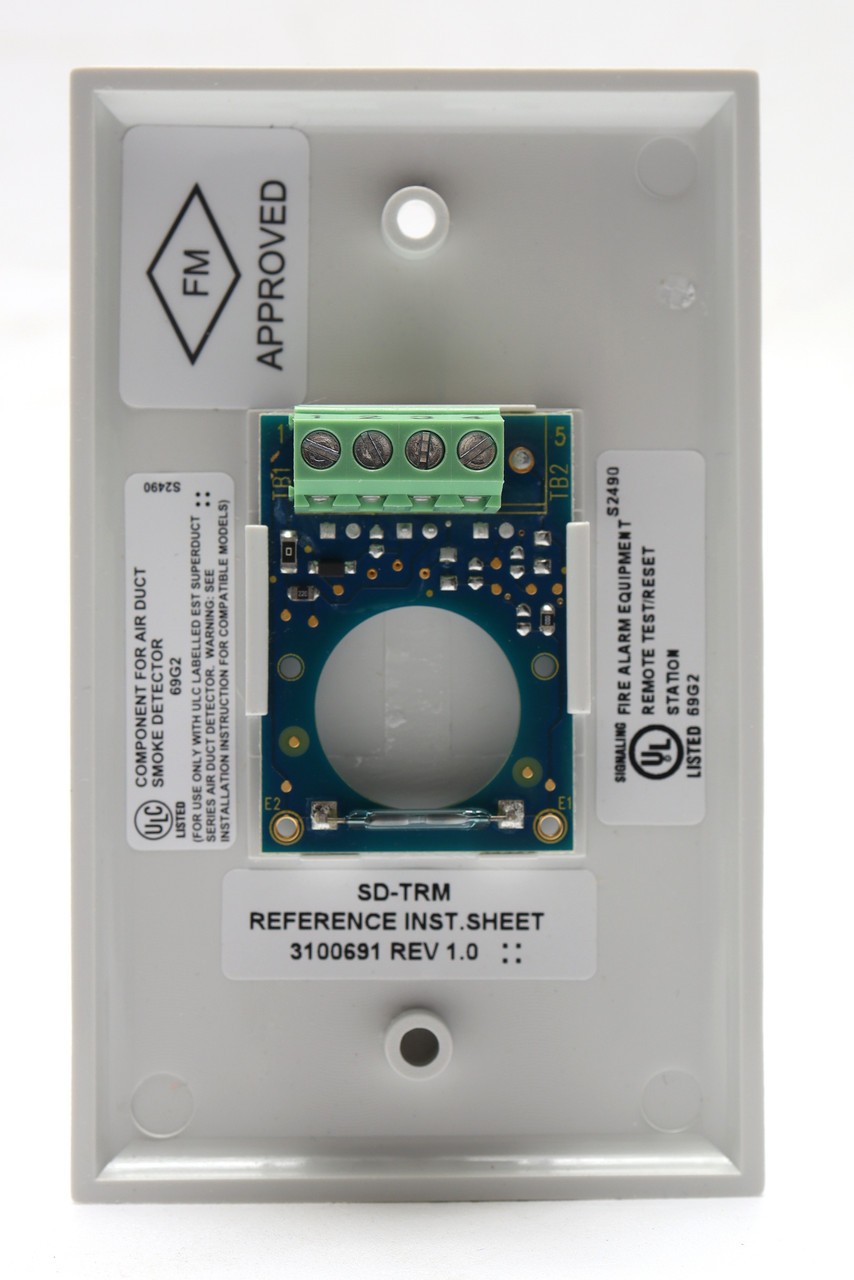 Edwards SD-TRM Remote Reset/Test Station