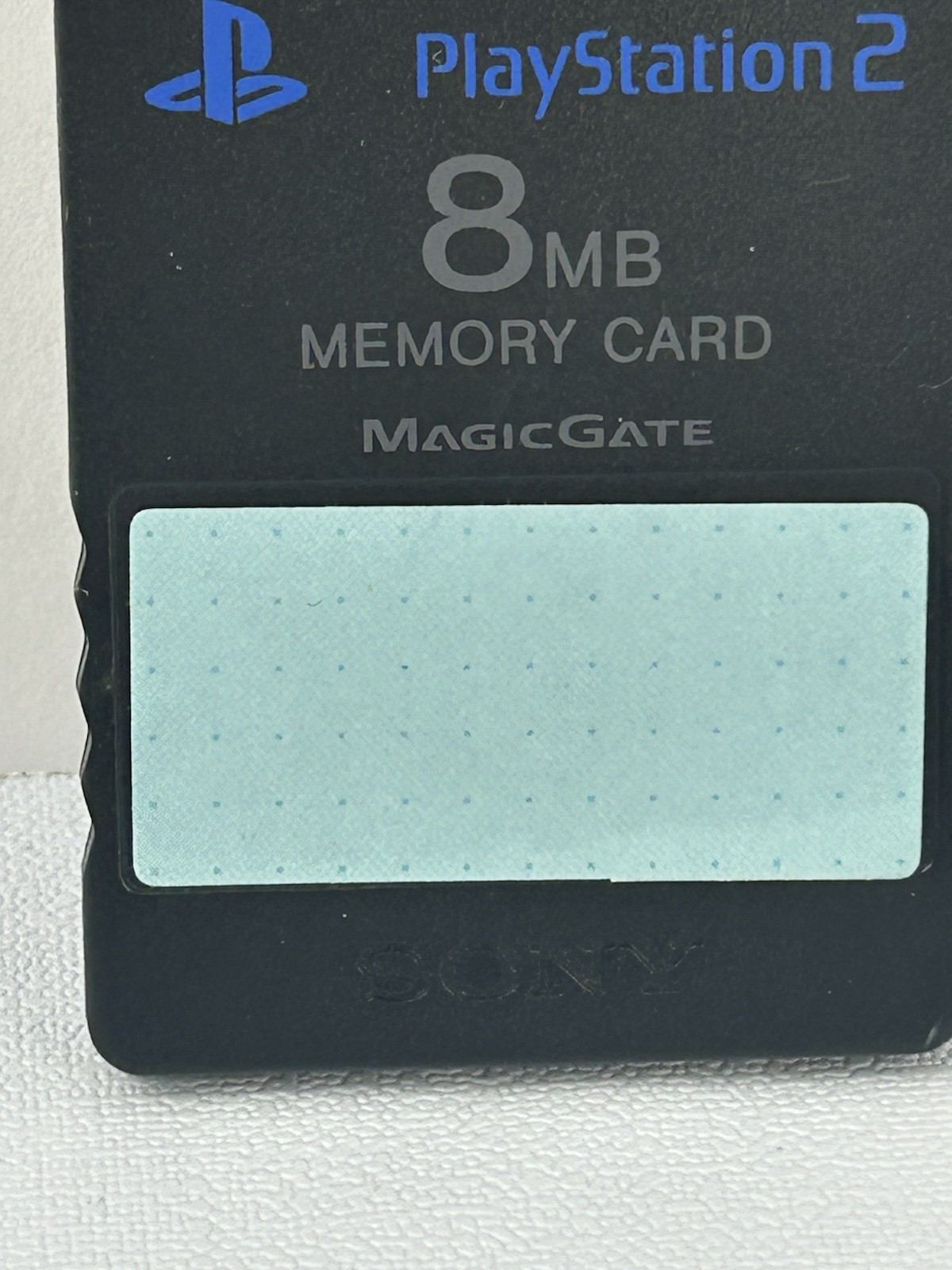 Sony PlayStation 2 PS2 8MB MagicGate Memory Card OEM Official Black Untested