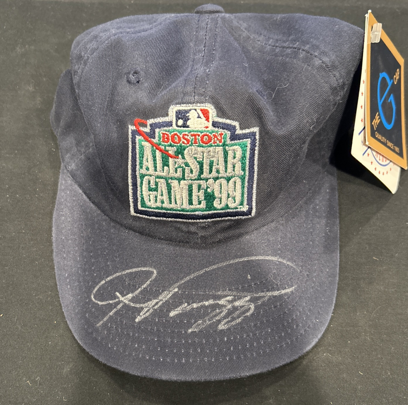 Mike Piazza Autograph Hat JSA