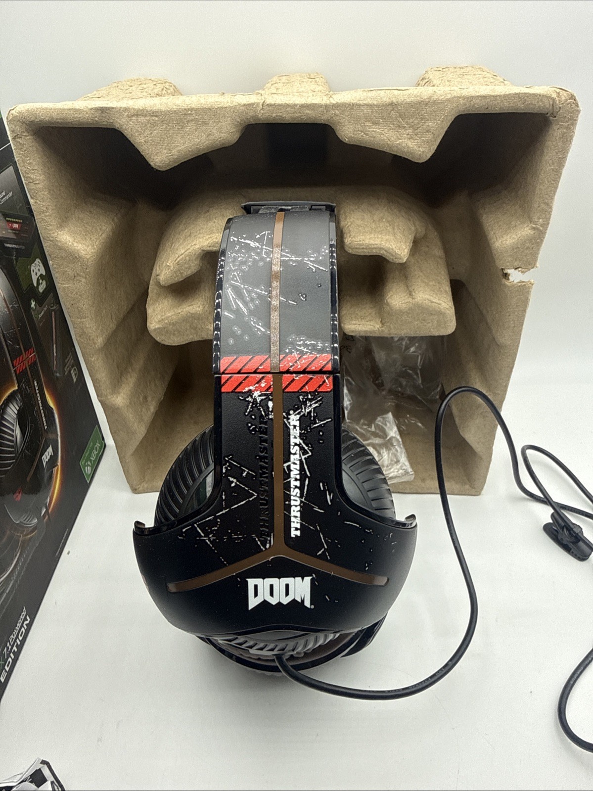 Xbox One And Windows Thrustmaster Headset Doom Edition Super Rare!