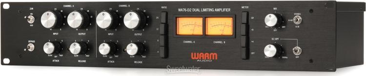 Warm Audio WA76-D2 Dual-channel Discrete FET Compressor/Limiter