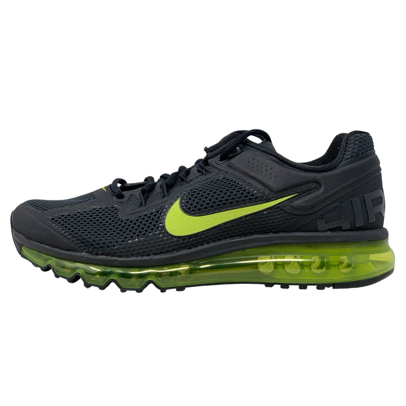 Nike Air Max 2013 Volt Black Sneakers, Size 10 BNIB HF3660-001