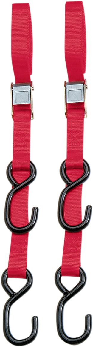 Parts Unlimited 3920-0422 7' Red Heavy Duty Cam Buckle Tie Down