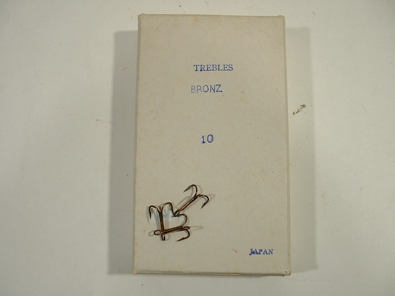 200  Sz 10  Bronze Treble Fishing Hooks