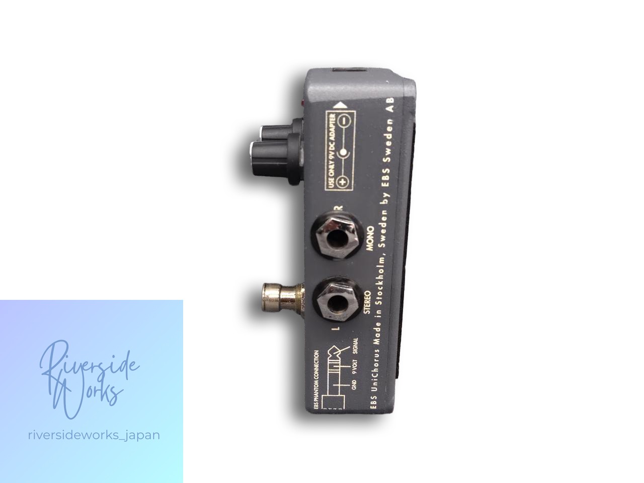 EBS Uni Chorus Effects Pedal Missing Back Screw