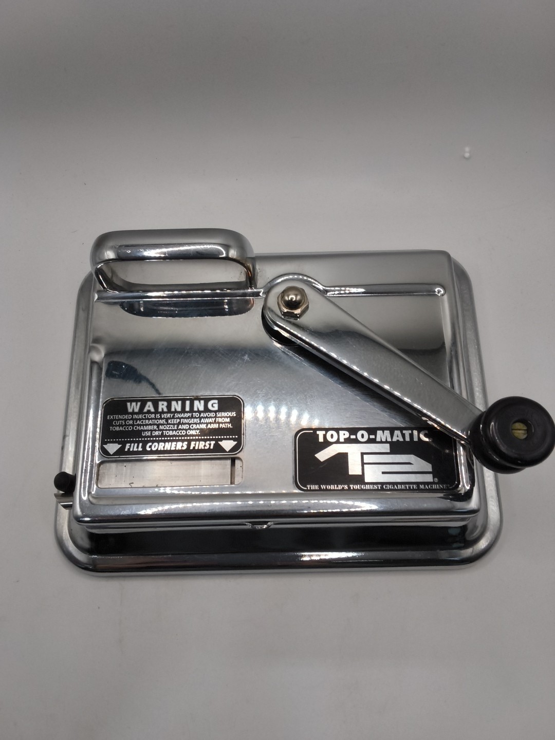 Top-O-Matic Cigarette Machine T2 Rolling Machine Working