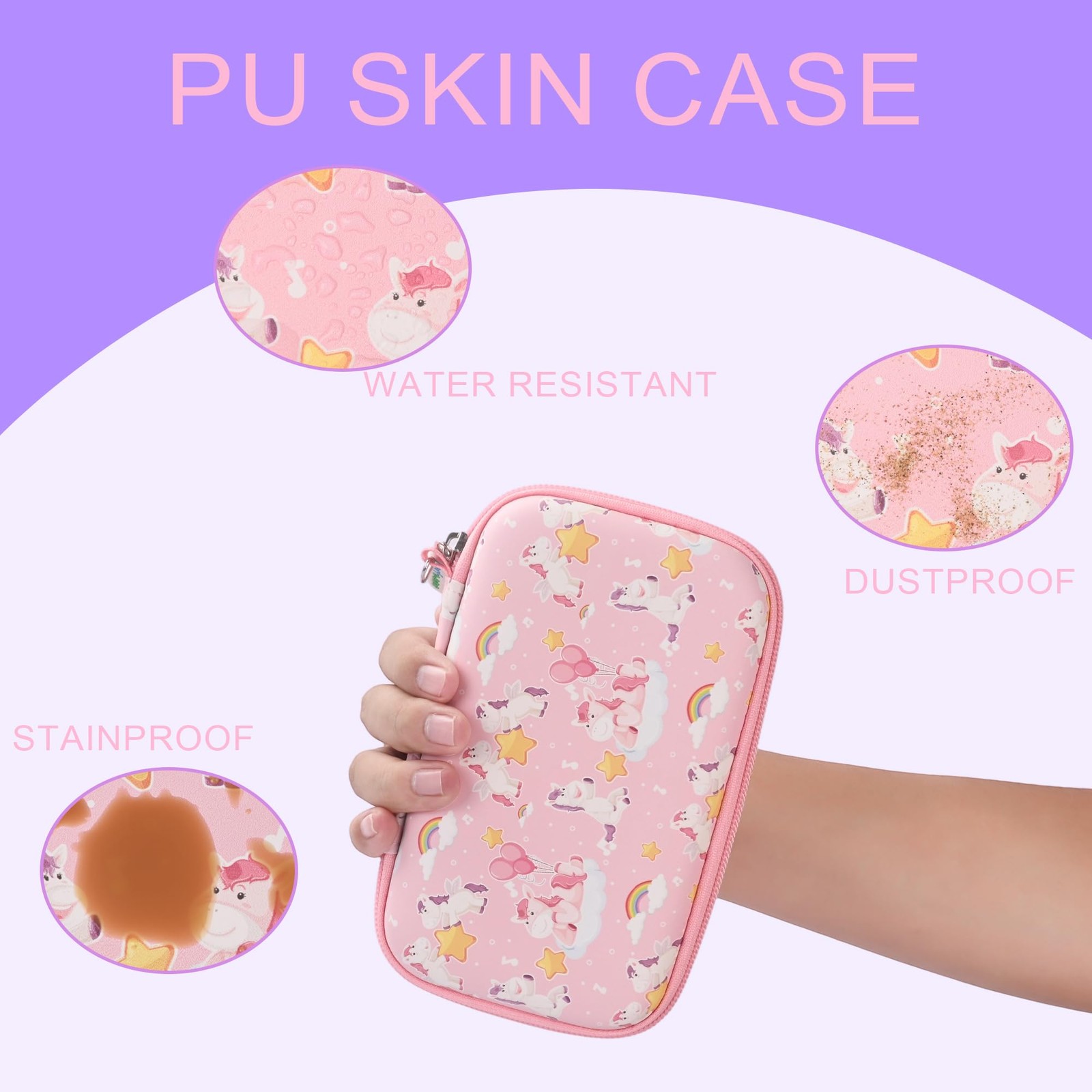 Portable Sticker Printer Case Compatible with Memoking T02, Phomemo M02 / M02...