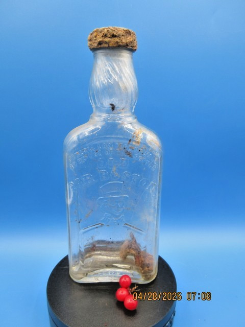 Old Mr Boston Liquor Bottle 1950's Li